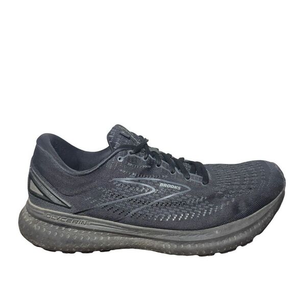 Men’s brooks glycerin 19 athletic running shoes size 12.5 D black - Picture 1 of 7
